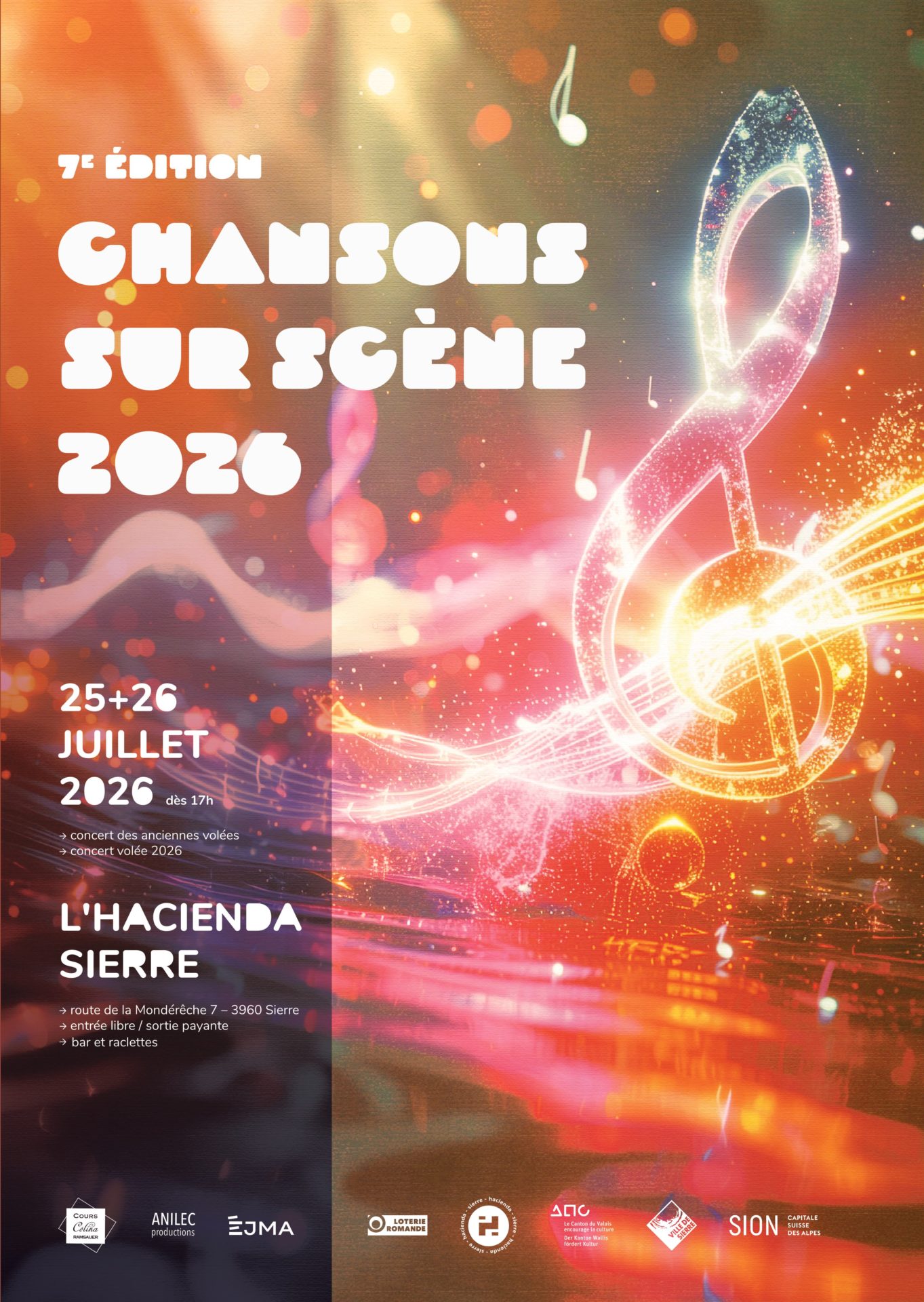 Chansons sur scène – 7ème édition